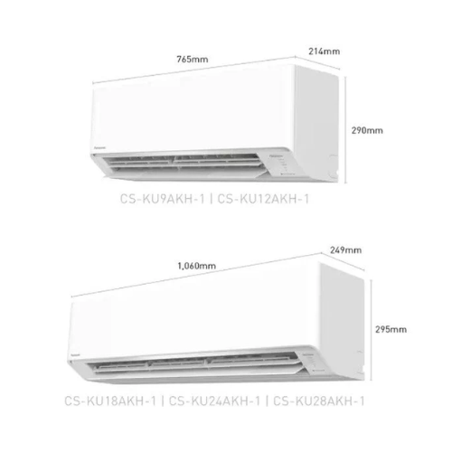 Panasonic 1.0HP-2.5HP KU-RU Series Wall Wifi Inverter R32 (X-Deluxe)