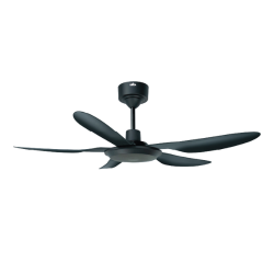 Ceiling Fan Deka C/W RC F5dc Pro 46'' 5 Blade  Matt Black
