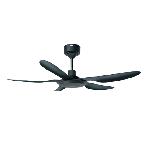 Ceiling Fan Deka C/W RC F5dc Pro 46'' 5 Blade  Matt Black