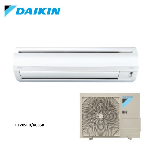 Daikin Non-Inverter 1.0HP R32 FTV Series (GIN ION) Wall Mounted WIFI Air Conditioner