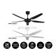 Ceiling Fan KDC 5 Blades DC Motor 24 Speed + Reverse with Remote Control Ceiling Fan KDC 5 Blades DC Motor 24 Speed + Reverse with Remote Control
