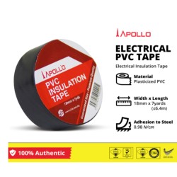 T-PVC BLACK TAPE (APOLLO) 