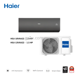 HAIER VXA22 WALL INVERTER UV COOL WIFI R32  BLACK HAIER VXA22 WALL INVERTER UV COOL WIFI R32  BLACK
