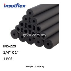 Insulation 1/4" X 1" ( Insulflex )
