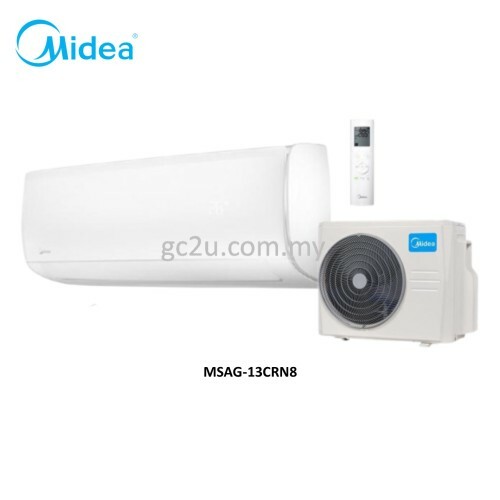 Midea 1.5HP Non-Inverter MSAGB Series Wall Mounted R32 With Ionizer (WiFi) Air Conditioner