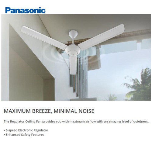 Ceiling Fan Pan. F-M15AO 3 Blade (Regulator)