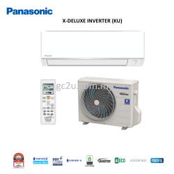 PANASONIC  WALL WIFI INVERTER R32 (X-DELUXE) 1.0HP-2.5HP (KU-RU SERIES) PANASONIC  WALL WIFI INVERTER R32 (X-DELUXE) 1.0HP-2.5HP (KU-RU SERIES)