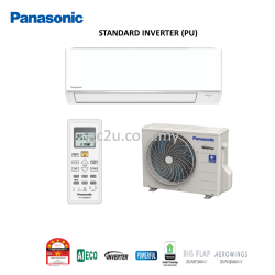 PANASONIC  WALL WIFI STANDARD INVERTER (PU) SERIES R32 1.0HP-2.5HP  PANASONIC  WALL WIFI STANDARD INVERTER (PU) SERIES R32 1.0HP-2.5HP