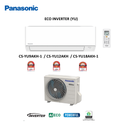 Panasonic 1.5HP YU-A Series R32 Wall Eco Inverter