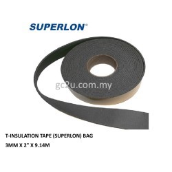 T-INSULATION TAPE ( SUPERLON ) BAG 3MM X 2" X 9.14M T-INSULATION TAPE ( SUPERLON ) BAG 3MM X 2" X 9.14M