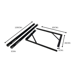 Bracket Outdoor 3.0HP (Black)