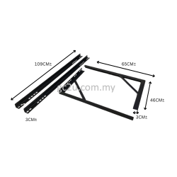 BRACKET OUTDOOR 3.0HP (BLACK) BRACKET OUTDOOR 3.0HP (BLACK)