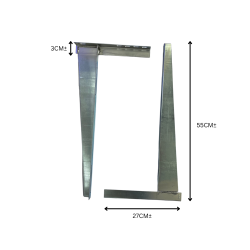 Bracket 2.0HP (Crome/Zinc)