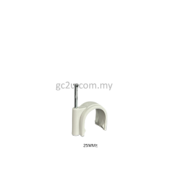 CABLE CLIP/PVC CLIP/ PIPE CLIP 25MM CABLE CLIP/PVC CLIP/ PIPE CLIP 25MM