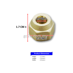 FLARE NUT 3/8 FLARE NUT 3/8