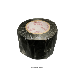 T-PVC BLACK TAPE (APOLLO) 48MM X 18M T-PVC BLACK TAPE (APOLLO) 48MM X 18M