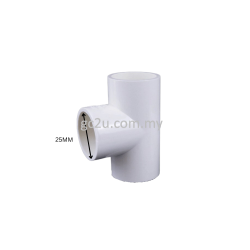 Tee Pvc (25mm) White